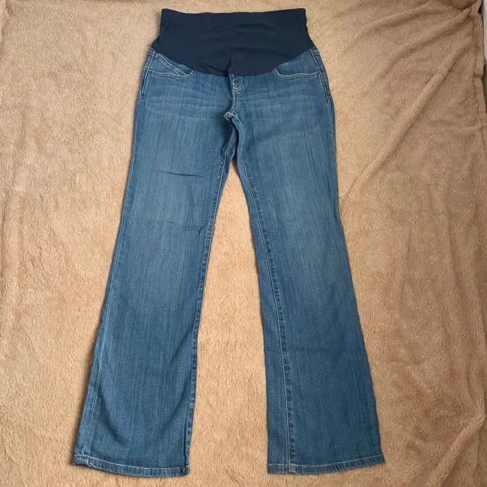 Old Navy Vintage Low Waist Maternity Denim Jeans Pants 2 Short